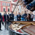 II Concurso Internacional de Piano Clamo Music pianos en la calle concursante