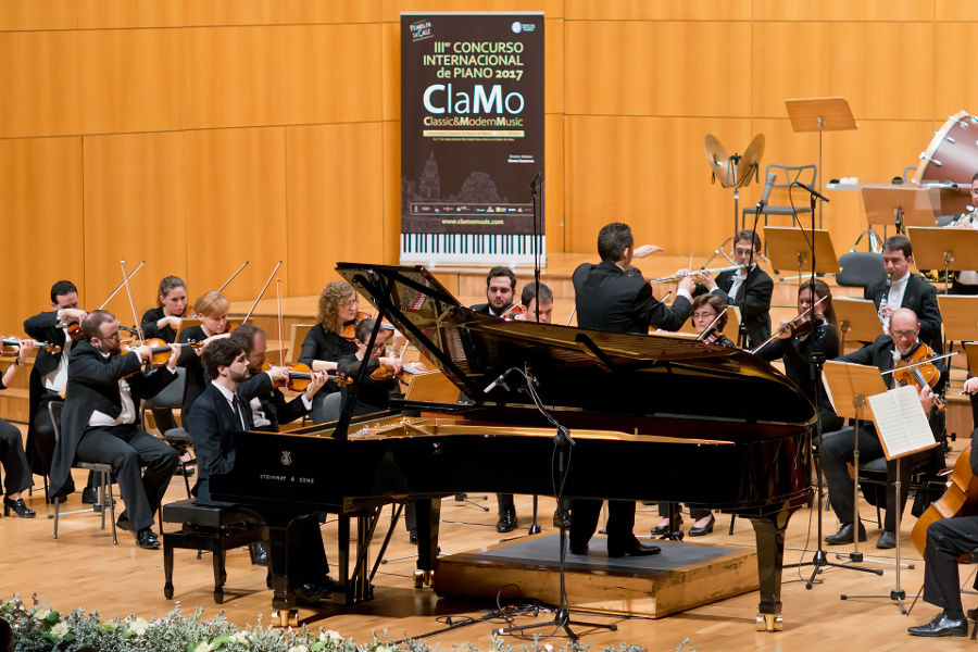 concierto auditorio concurso internacional de piano clamo music