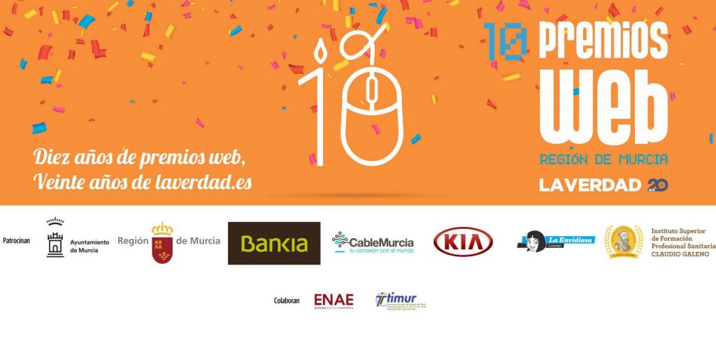 ClamoMusic.com Web finalista de los X Premios Web Murcia 2018