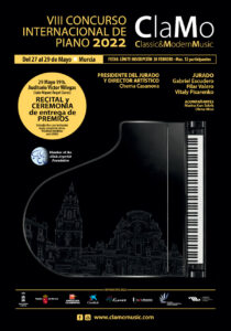 VIII Concurso Internacional de Piano Clamo Music Ciudad de Murcia