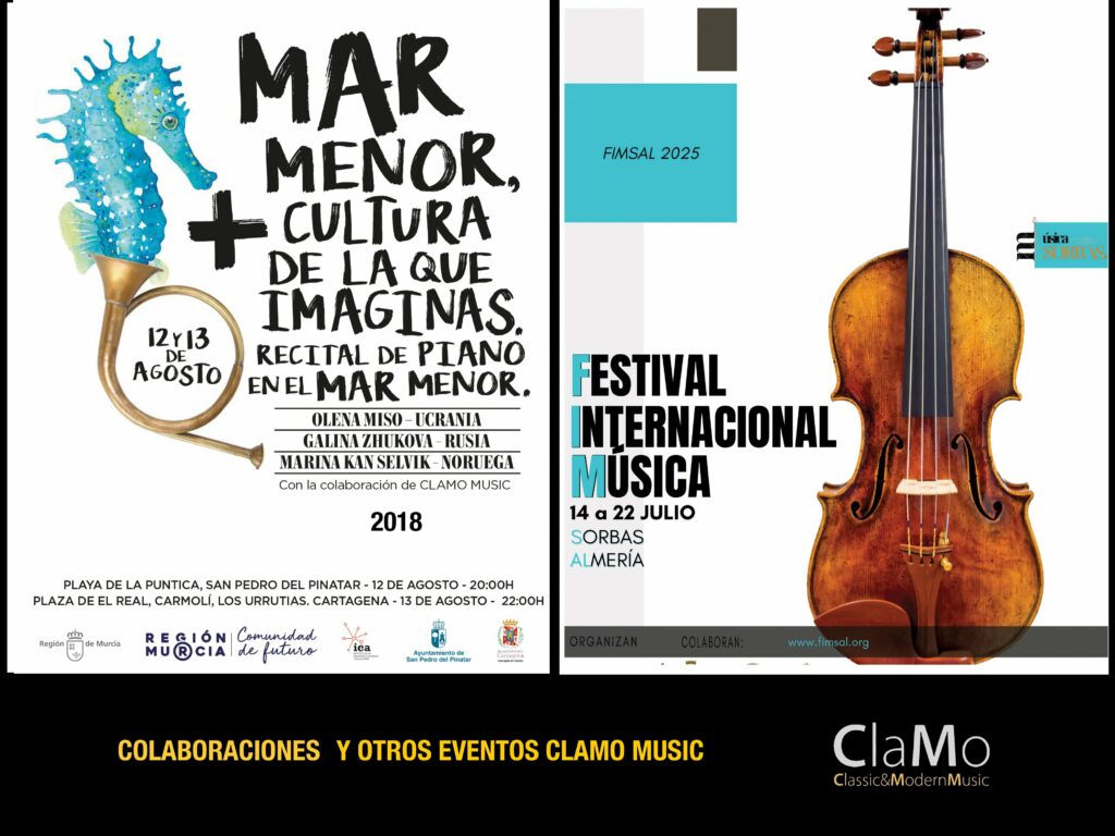 Histórico de Otras Colaboraciones - Clamo Music