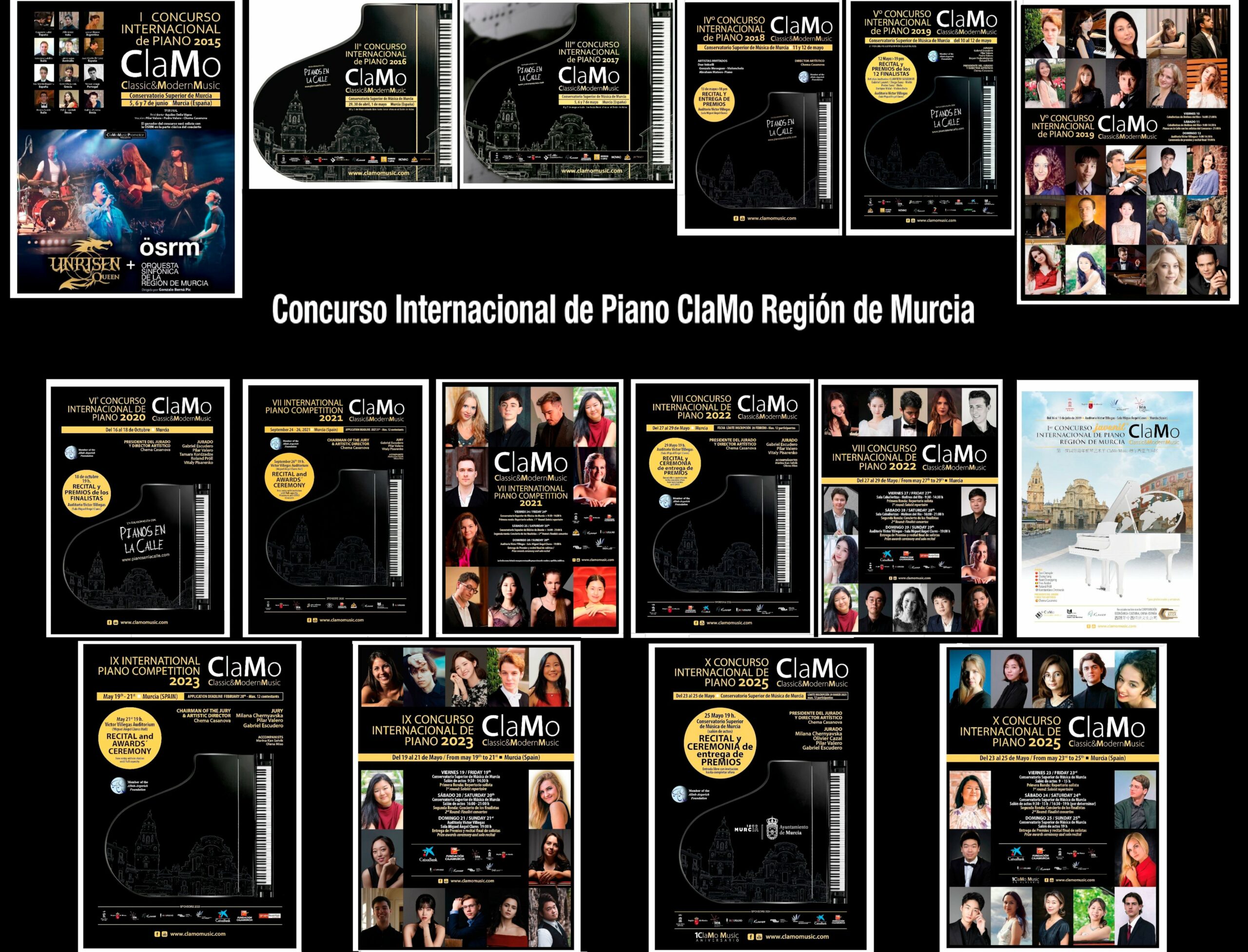 Histórico de eventos en Murcia Clamo Music 2