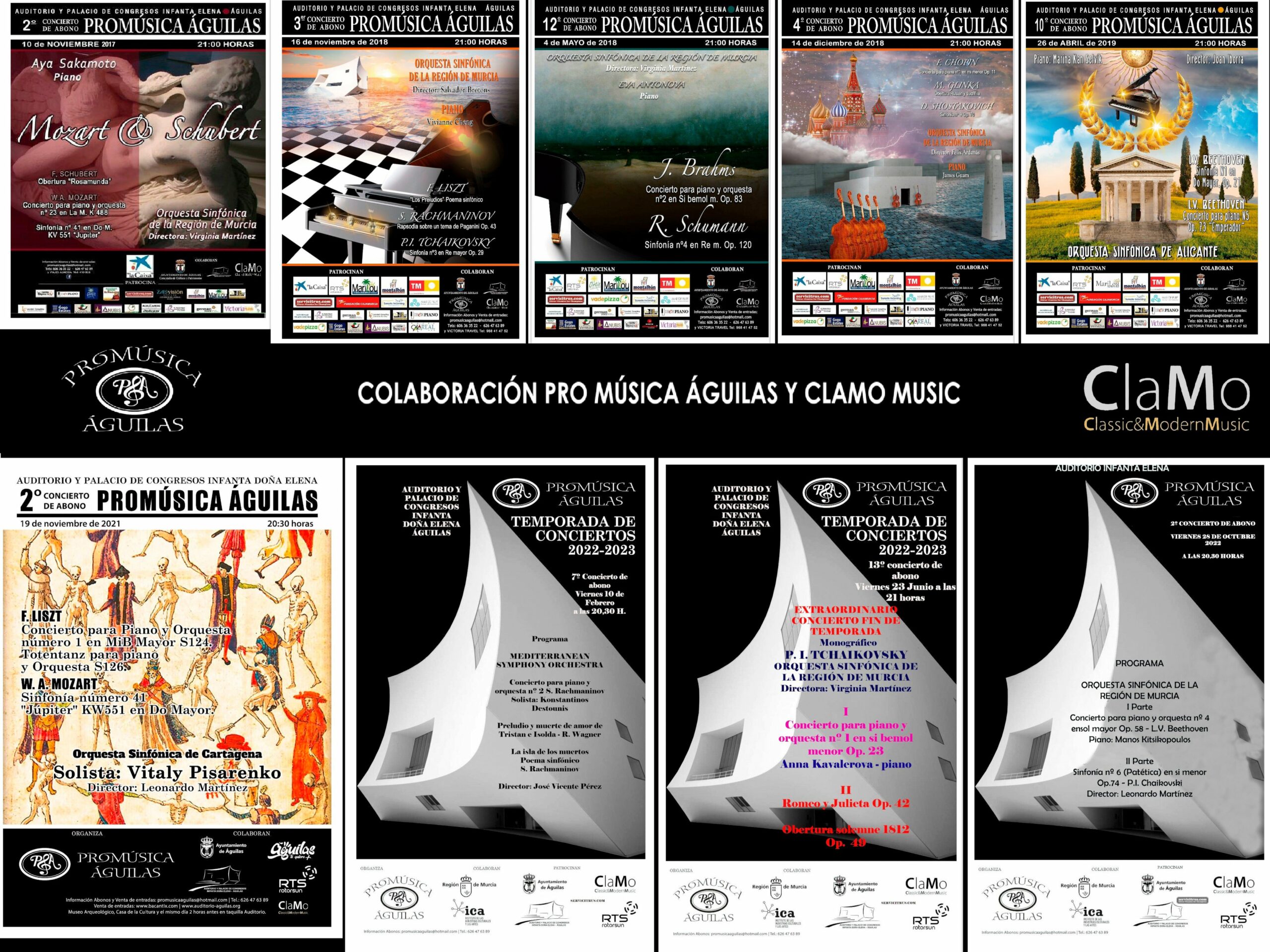 Histórico de eventos en Murcia Clamo Music 3