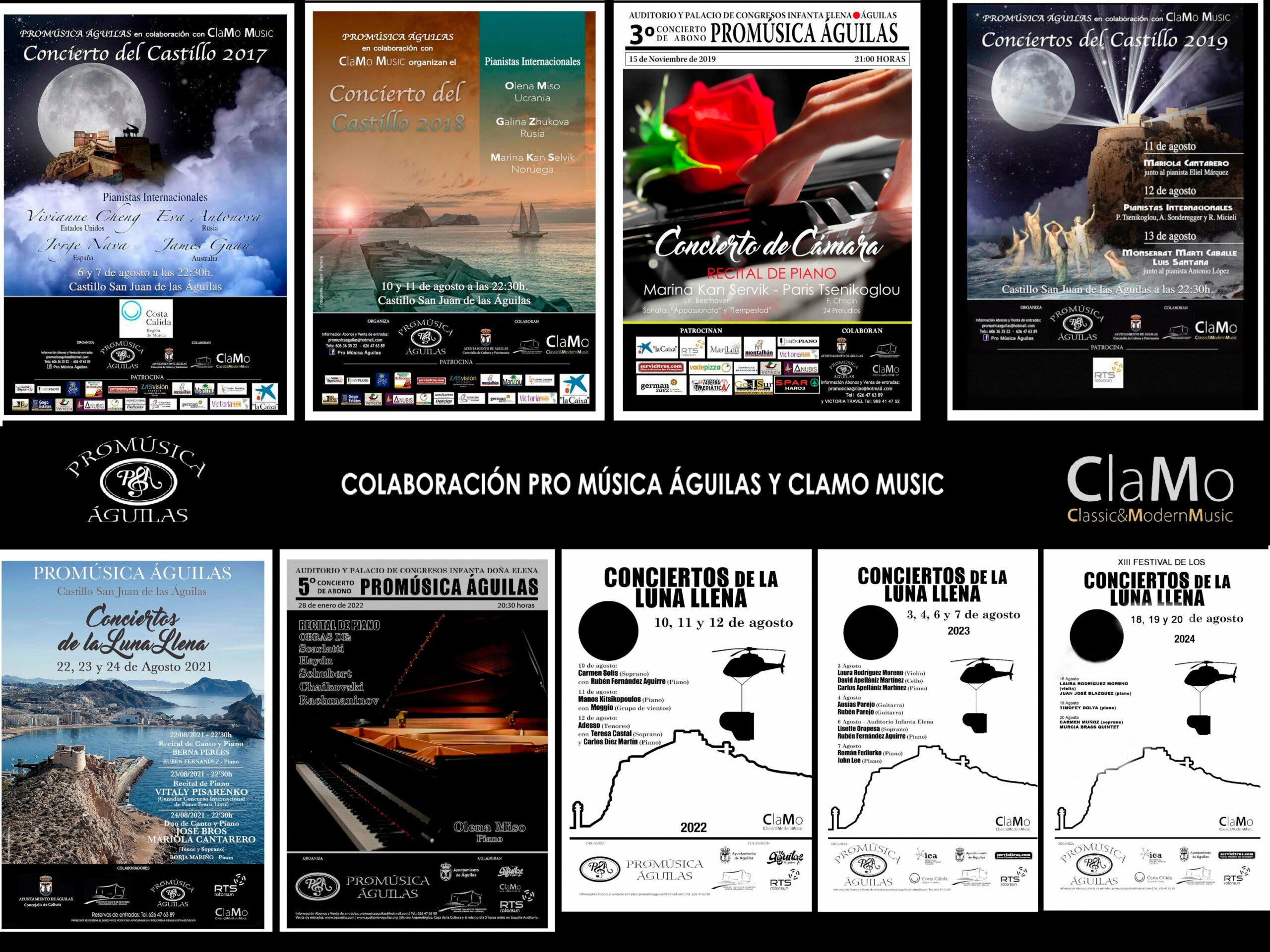 Histórico de eventos en Murcia Clamo Music 4